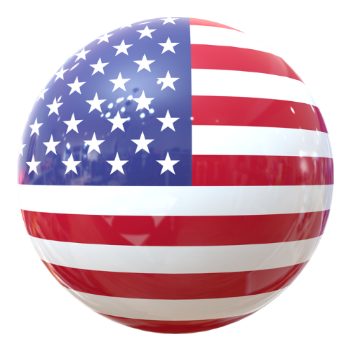 Flag of the United States, representing KEGNOKEY's office location in the USA.